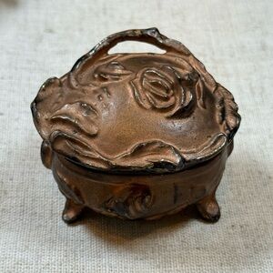 Vintage Copper Trinket Box